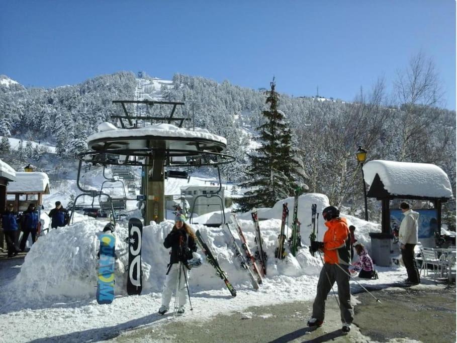 Wow Views Next To The Ski Lift! 바케이라-베렛 외부 사진